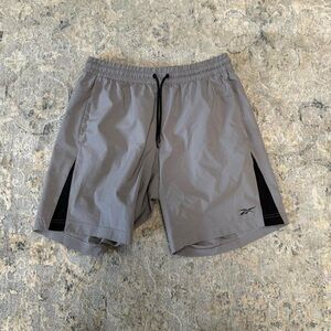 Reebok Men's Gray Athletic Shorts